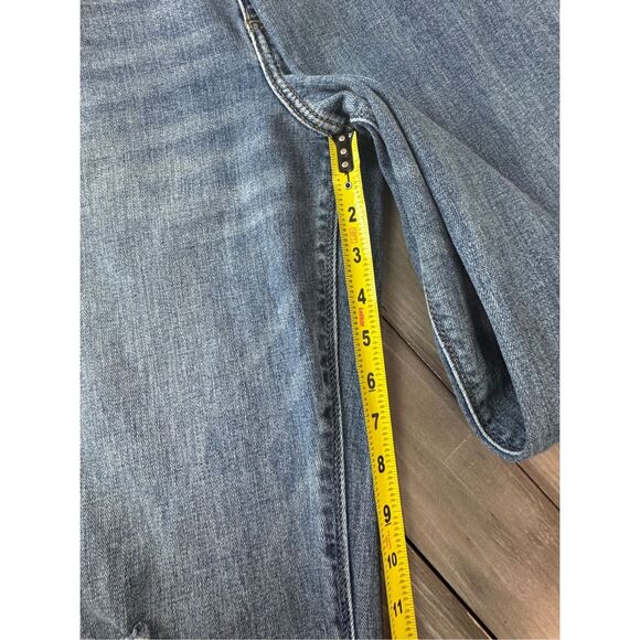 eunina Olsen Super High Rise Straight Jeans Size 31 x 32 - Picture 11 of 12